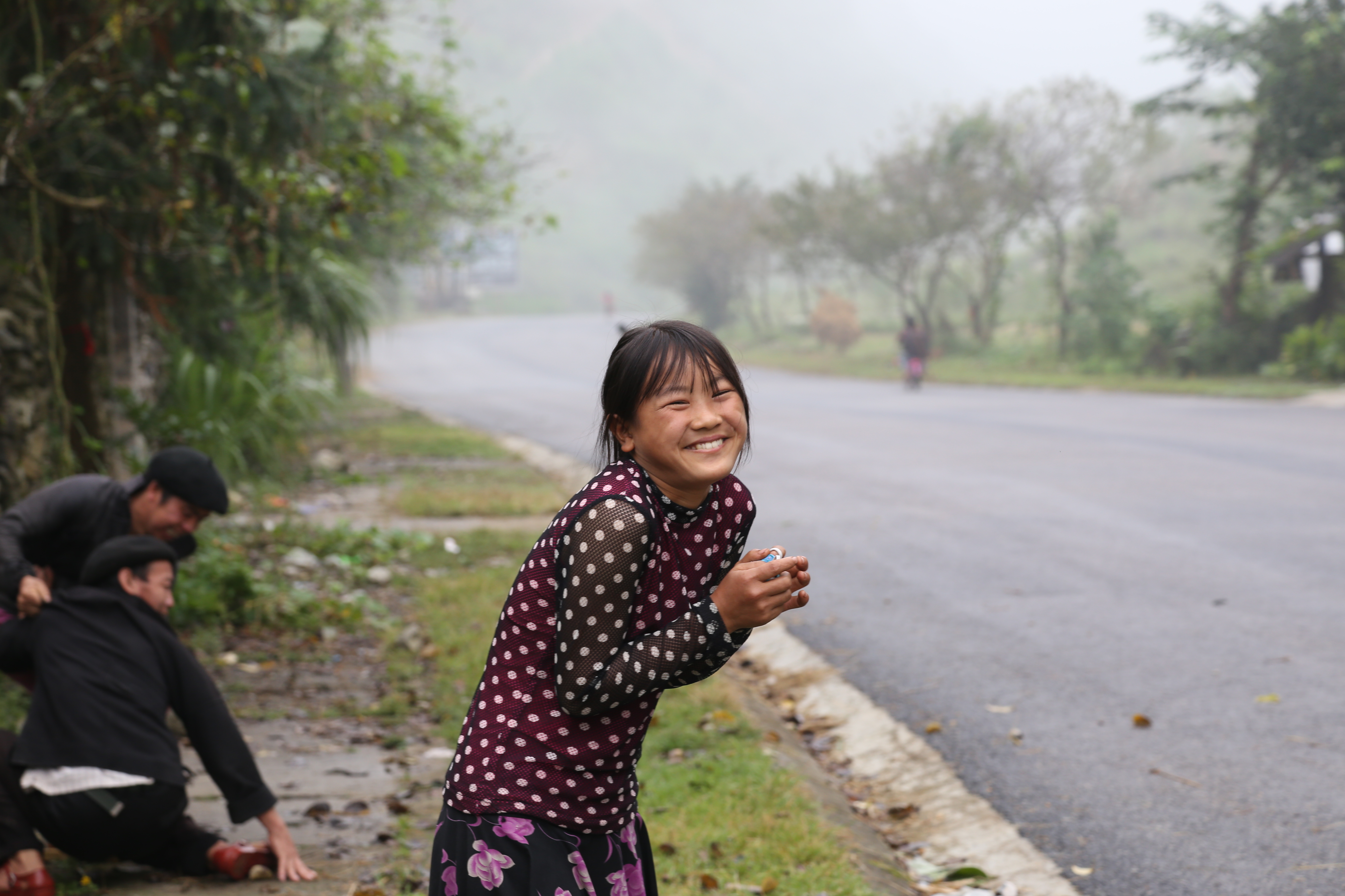 I told her she's beautiful.